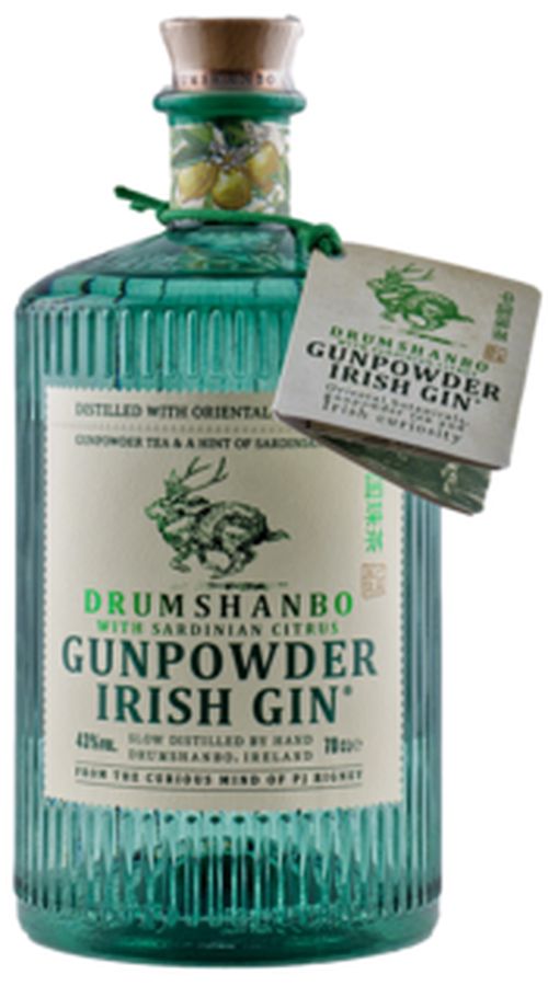 Drumshanbo Gunpowder Irish Gin with Sardinian Citrus 43% 0,7L